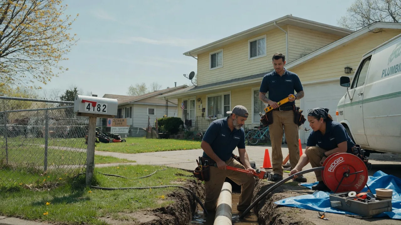 Gas Line Repair in Fulton, IL near me